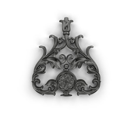 Малибу - декоративный элемент орнамента из чугуна от производителя
